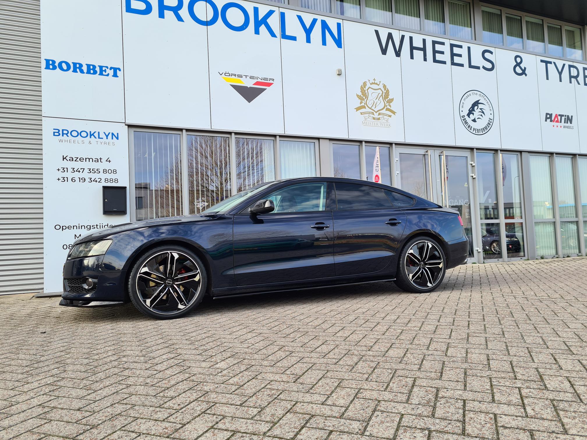 Borbet TX zwart gepolijst